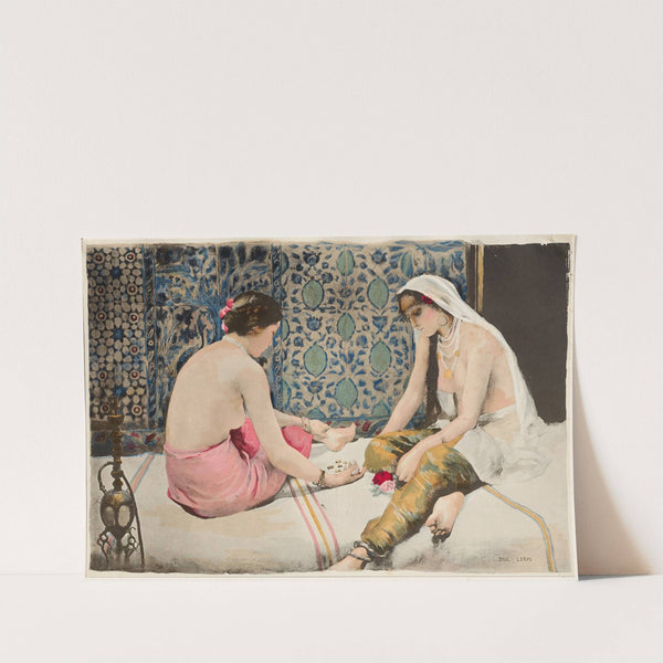 Joueuses d'Osselets by Paul Alexandre Alfred Leroy