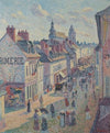 Jour de marché à Gisors (rue Cappeville) (1897)