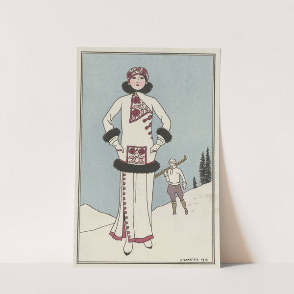 Pour St. Moritz (1913) by George Barbier