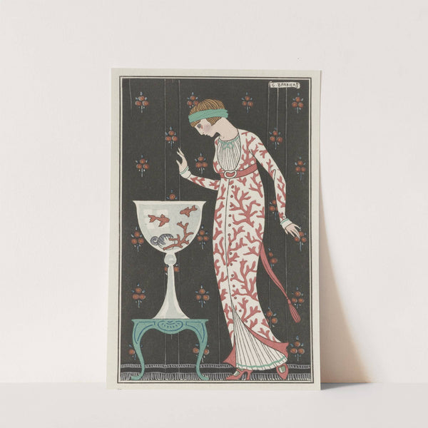 Robe d’intérieur (1913) by George Barbier