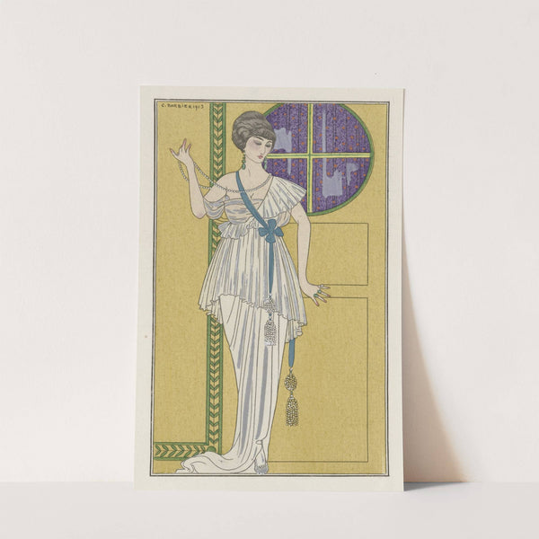 Grande robe du soir (1913) by George Barbier