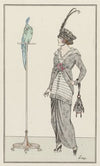 Robe de taffetas à fleurs