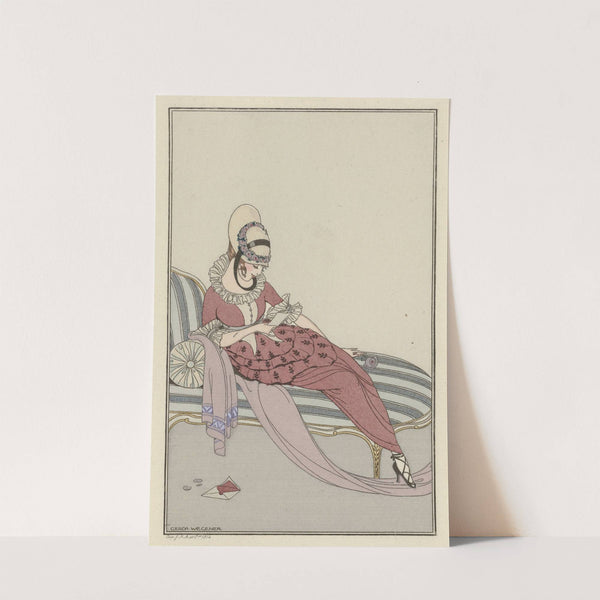 Robe de gabardin (1914) by Gerda Wegener