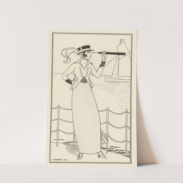 Journal des Dames et des Modes, Costumes Parisiens, 1914, No. 164 (1914) by George Barbier