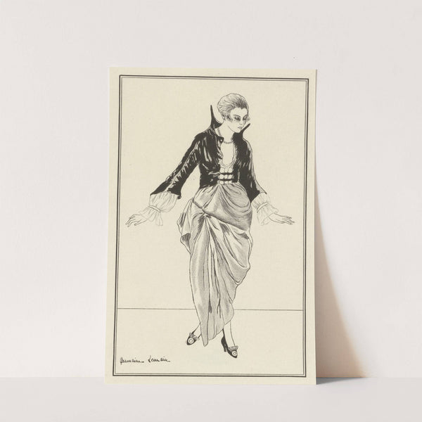 Journal des Dames et des Modes, Costumes Parisiens, 1914, No. 169 by Germaine Leurain