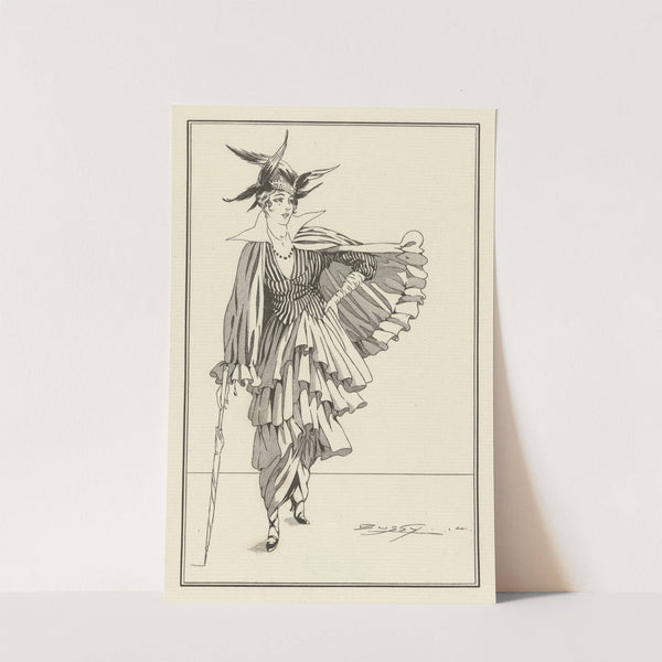 Journal des Dames et des Modes, Costumes Parisiens, 1914, No. 175 by Dussy