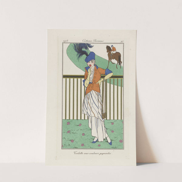 Journal des Dames et des Modes; the Fashion Illustrators (1913) by Jan van Brock