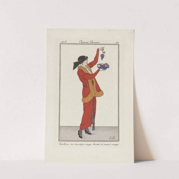 Journal des Dames et des Modes; the Fashion Illustrators (1913) by Jan van Brock