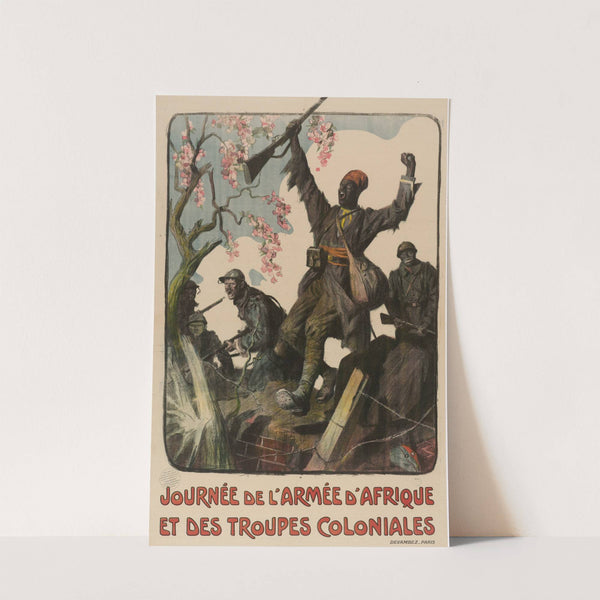 Journée de l’Armée d’Afrique et des troupes coloniales (1917) by Lucien Jonas
