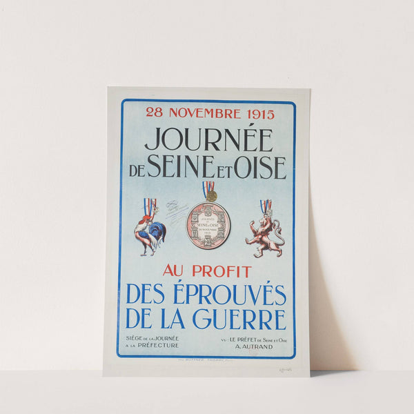 Journée de Seine et Oise au profit des éprouvés de la guerre by Anonymous