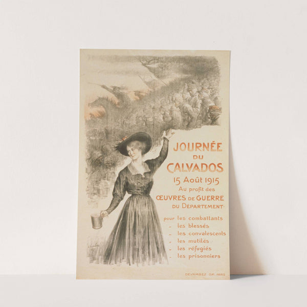 Journée du Calvados. 15 aoôt 1915. Au profit des oeuvres de guerre du Département by Charles-Lucien Léandre