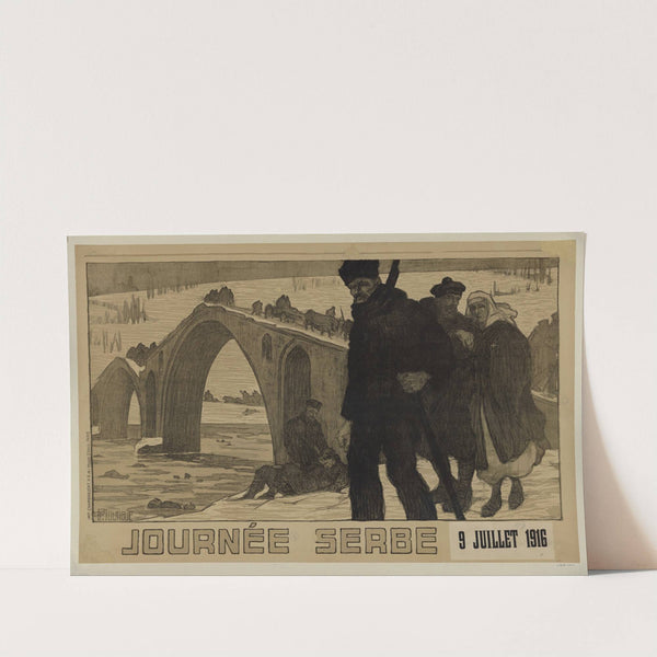 Journée serbe, 9 juillet 1916 (1916) by Pierre Mourgue