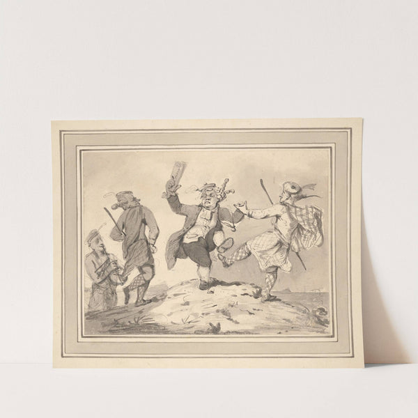 Journey of Dr. Johnson and James Boswell to Scotland Pl.07 (1784-1789) by Samuel Collings