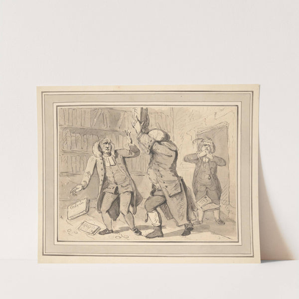 Journey of Dr. Johnson and James Boswell to Scotland Pl.08 (1784-1789) by Samuel Collings