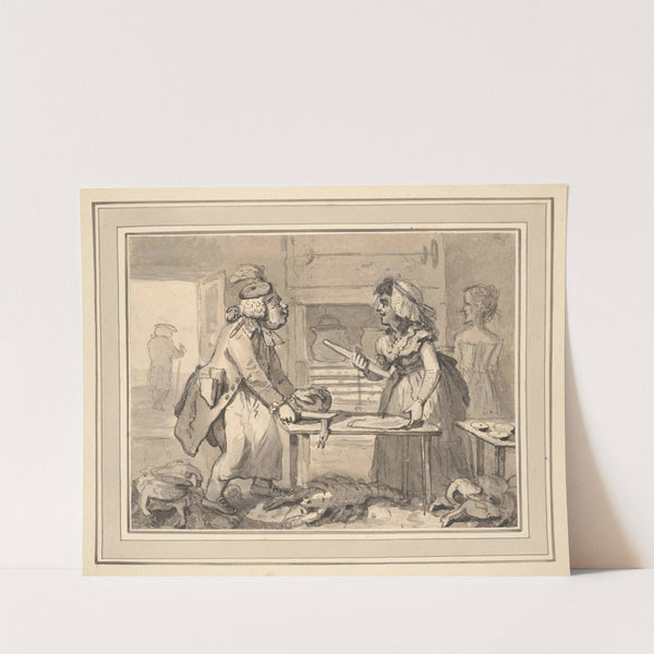 Journey of Dr. Johnson and James Boswell to Scotland Pl.10 (1784-1789) by Samuel Collings