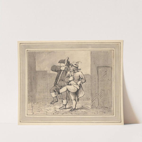 Journey of Dr. Johnson and James Boswell to Scotland Pl.20 (1784-1789) by Samuel Collings