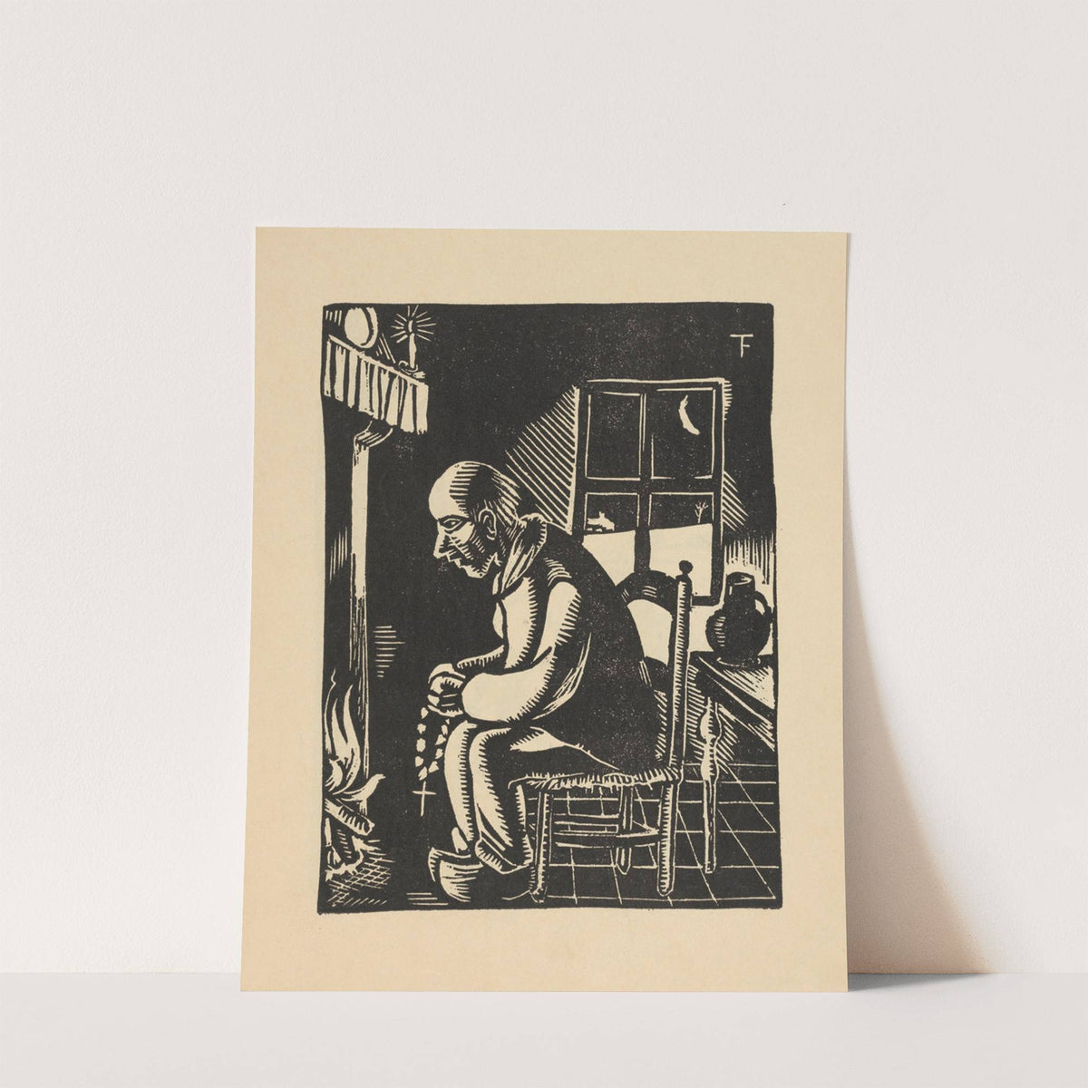 Jours pieux – Vrome dagen Pl.1 (1922) by Felix Timmermans