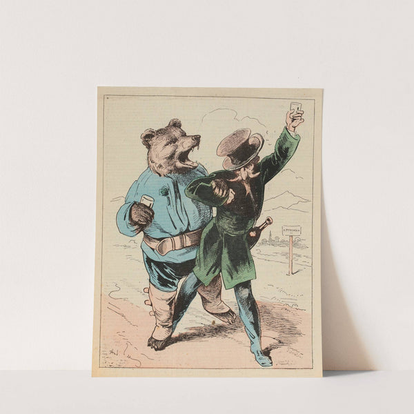 Joyeuseté pyrénéenne (1875) by André Gill