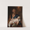 Jozef met het kind Jezus (1680-1710) by Jacob Leyssens