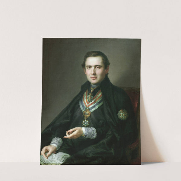 Juan Gutiérrez de León, Leon The Priest by Vicente López Portaña