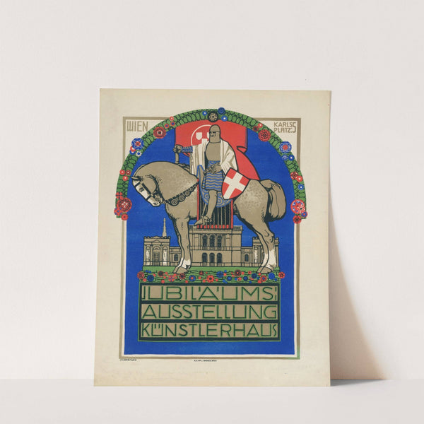 Jubiläums-Ausstellung Künstlerhaus (1908) by Josef Breitner