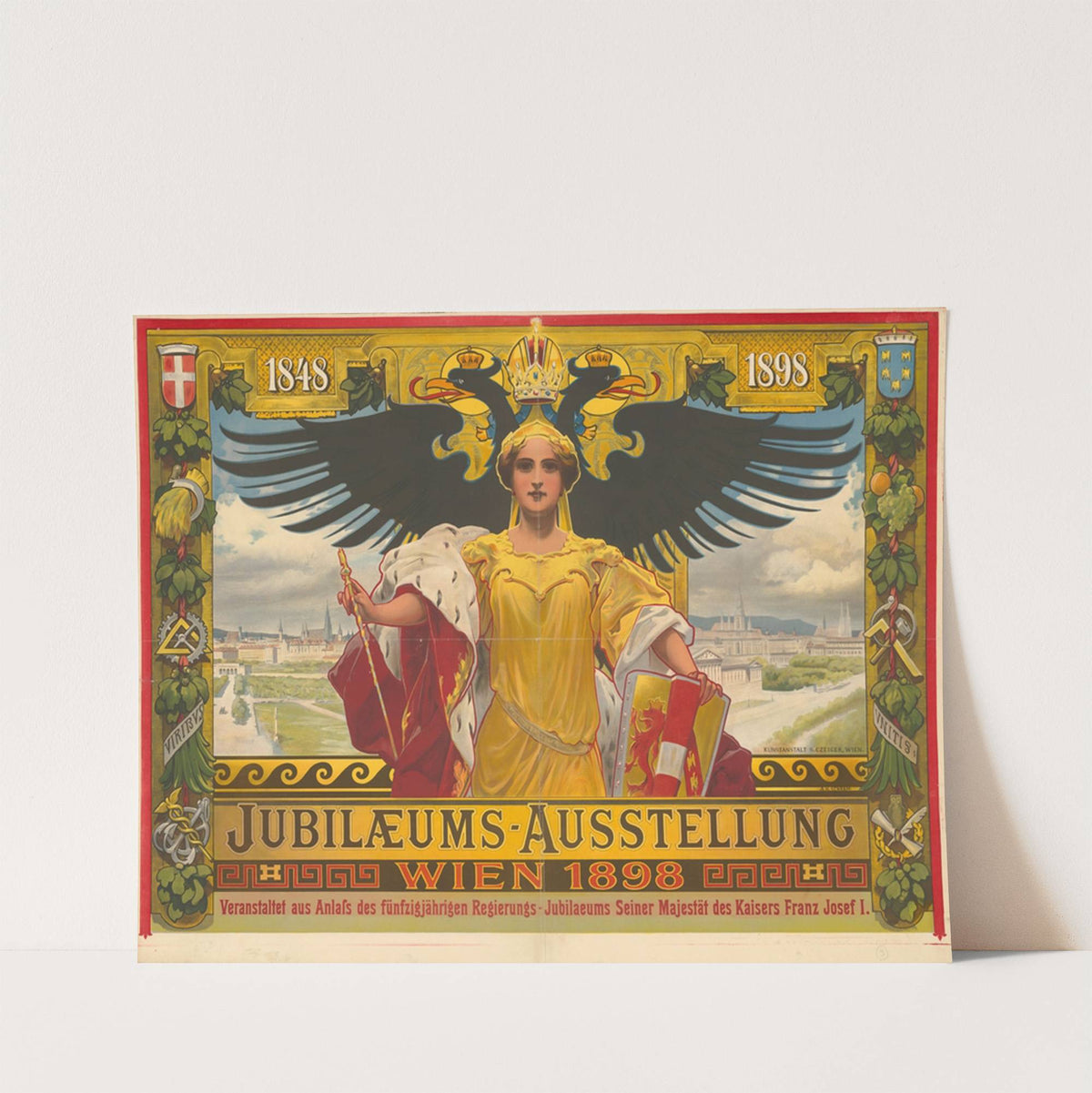 Jubiläums-Ausstellung Wien 1898 (1898) by Alois Hans Schram