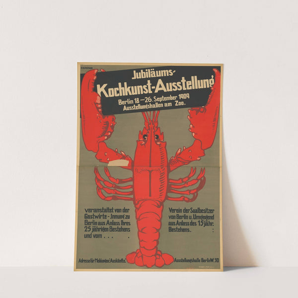 Jubiläums-Kochkunst-Ausstellung. Ausstellungshallen am Zoo Berlin (1909) by Rob Reimann