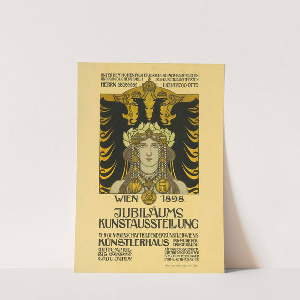 Jubiläums-Kunstausstellung der Genossenschaft Bildender Künstler Wiens (1898) by Heinrich Lefler