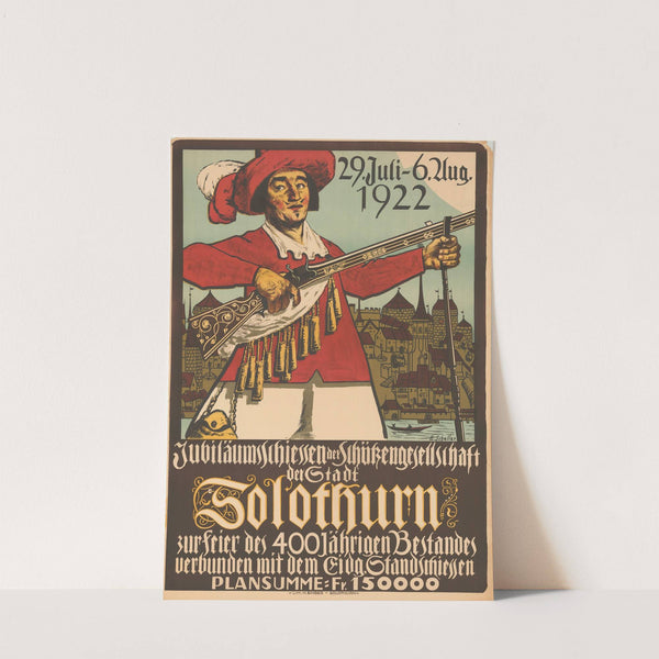 Jubiläumsschiessen der Schützengesellschaft der Stadt Solothurn (1922) by Emil Scheller