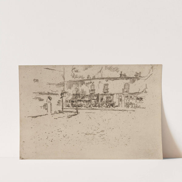 Jubilee Place, Chelsea (1887) by James Abbott McNeill Whistler