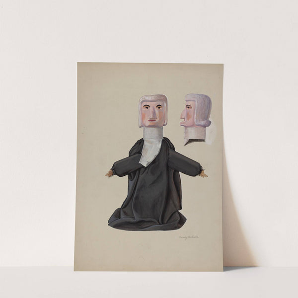 Judge Hand Puppet by Beverly Chichester