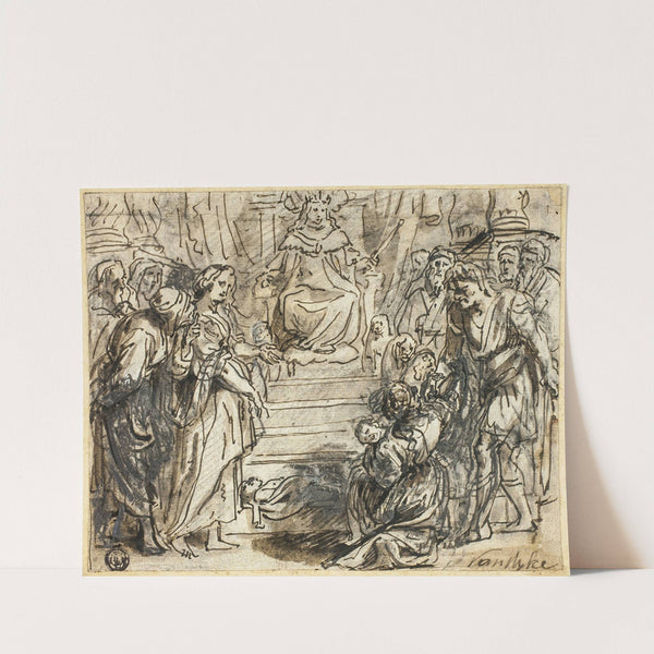 Judgement of Solomon by Abraham van Diepenbeeck
