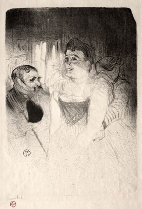 Judic in the Loge (1894) — size preview