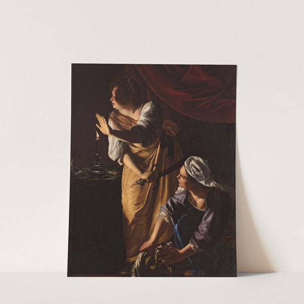 Judith and Her Maidservant with the Head of Holofernes (ca. between 1623 and 1625) by Artemisia Gentileschi