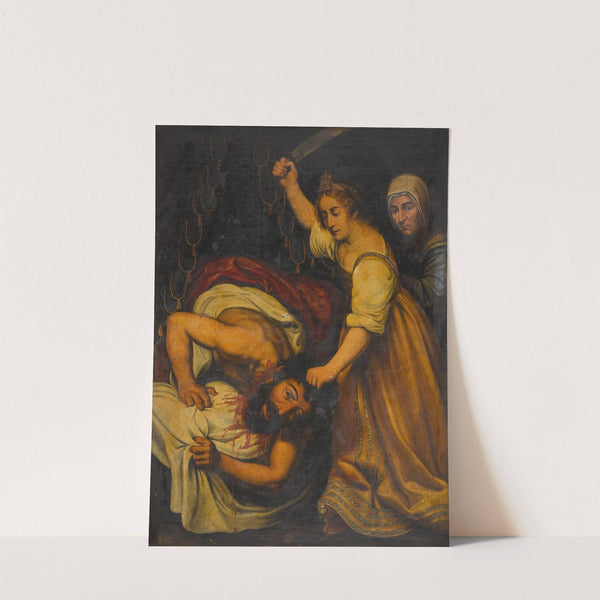 Judith and Holofernes by Follower of Caravaggio