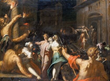 Judith Displays the Head of Holofernes