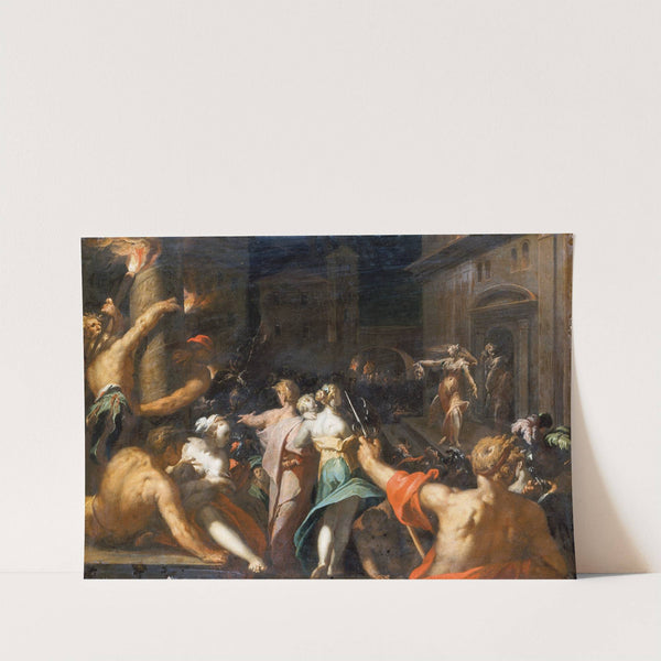 Judith Displays the Head of Holofernes by Abraham Bloemaert