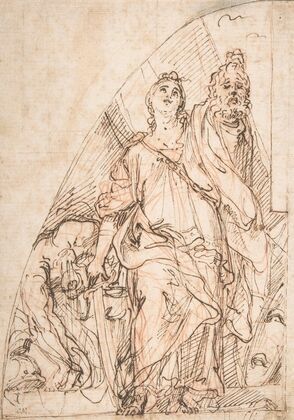 Judith Holding up the Head of Holofernes
