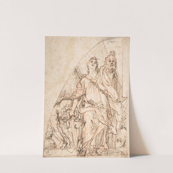 Judith Holding up the Head of Holofernes (1625–1713) by Carlo Maratti