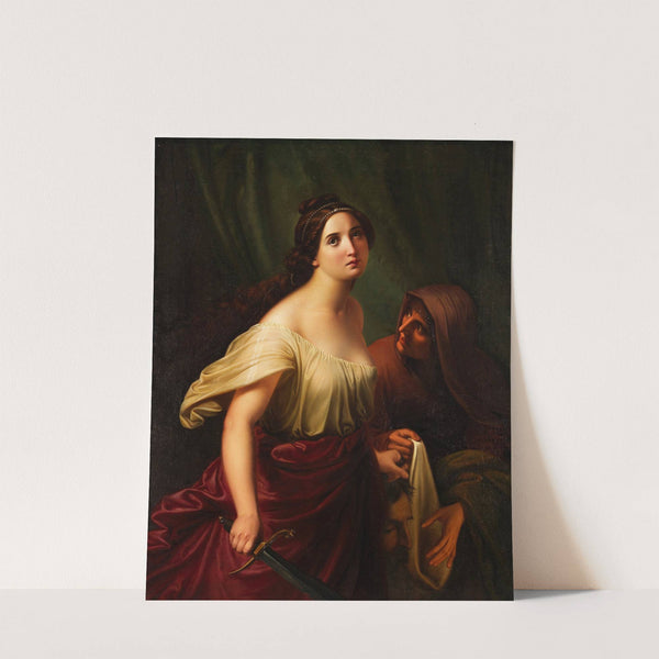 Judith mit dem Haupt des Holofernes by Adolf Gottlob Zimmermann