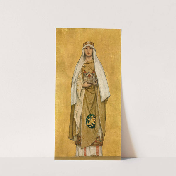 Judith, Wife of Baldwin I of Flanders (1889) by Albert Frans Lieven De Vriendt