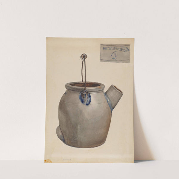 Jug for Pancake Batter by Jessica Price