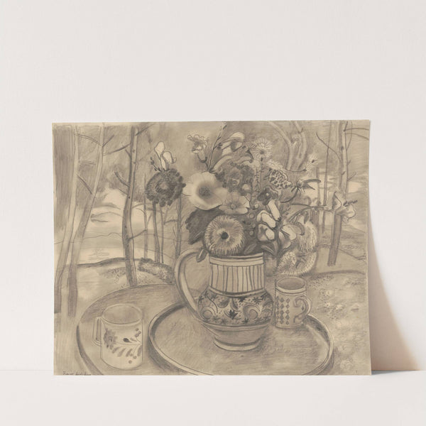 Jug of flowers (1929) by Frances Hodgkins