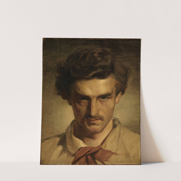 Jugendliches Selbstbildnis (1852-1853) by Anselm Feuerbach