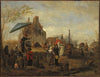 Juggers at a Market