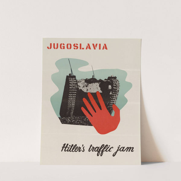 Jugoslavia Hitler's Traffic Jam by Anonymous