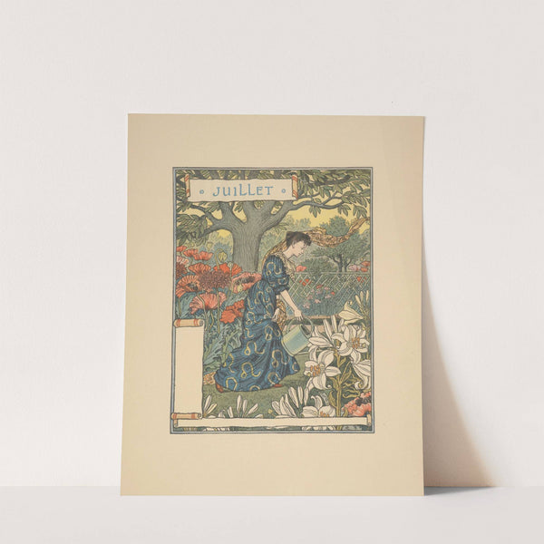 Juillet (1894-1896) by Eugène Grasset