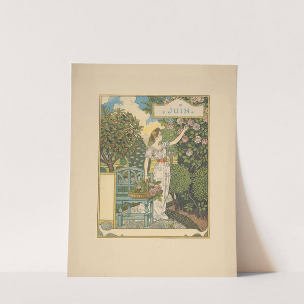 Juin (1894-1896) by Eugène Grasset