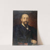 Jules Claretie (1840-1913), administateur de la Comédie-Française. by Aimé Morot