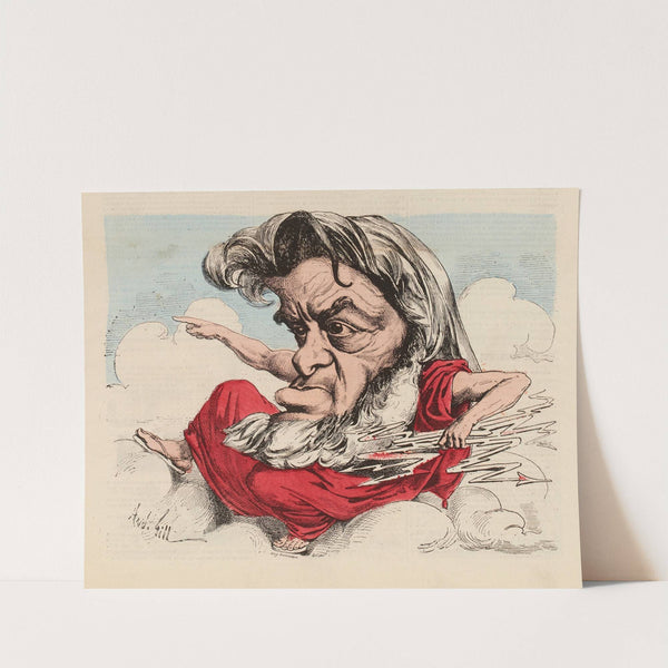 Jules Favre (1867) by André Gill